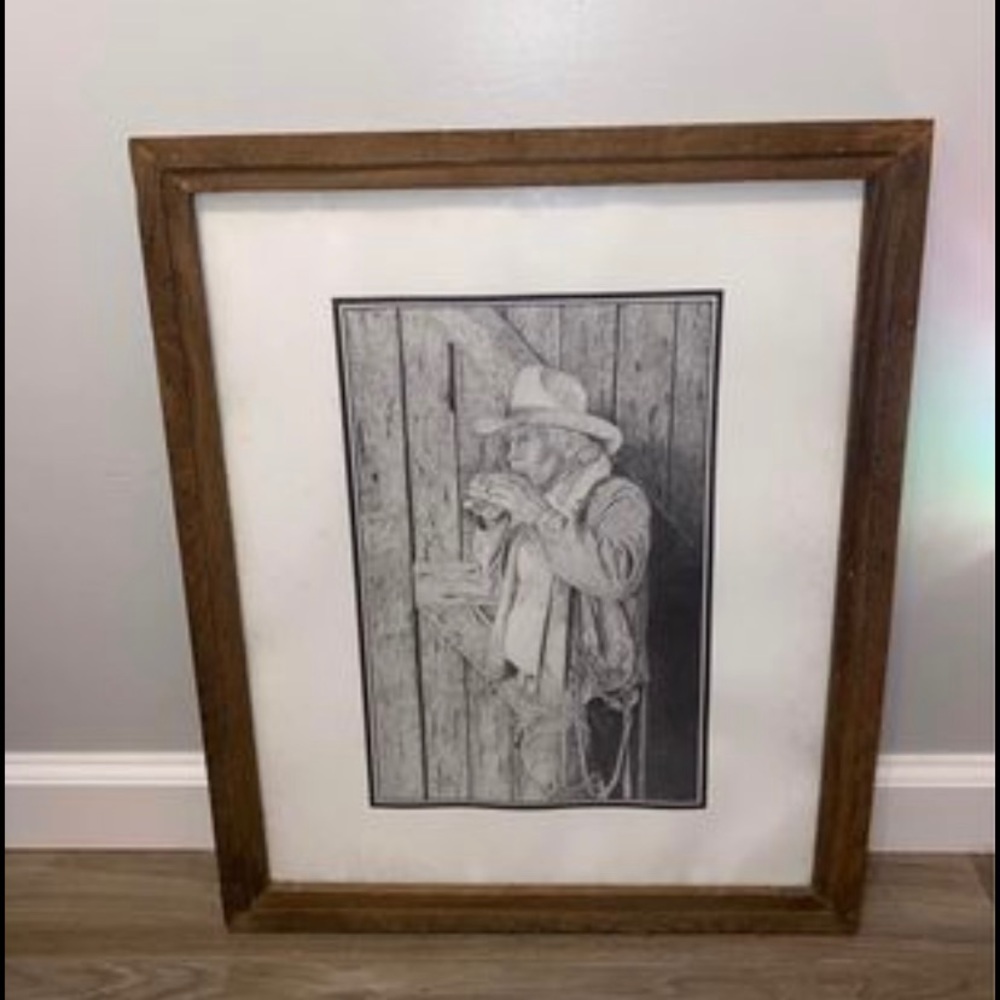 Vintage Cowboy Portrait